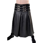 Mens spring clip kilt